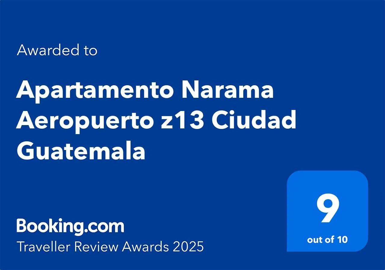 Apartamento Narama Aeropuerto Z13 Ciudad Guatemala